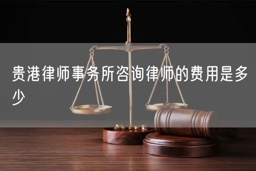 貴港律師事務(wù)所咨詢律師的費(fèi)用是多少